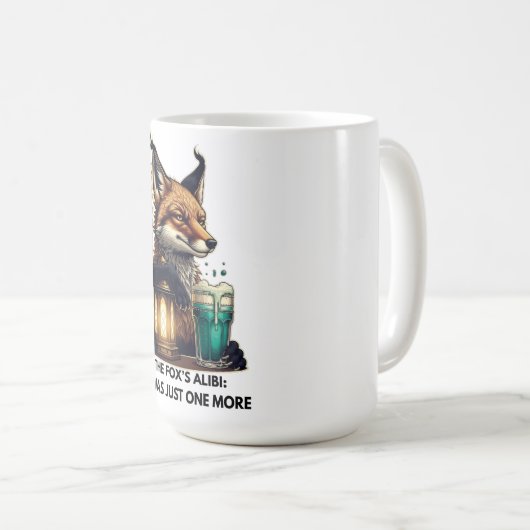Sly Fox One More Round Tee Kaffeetasse (VorderseiteRechts)
