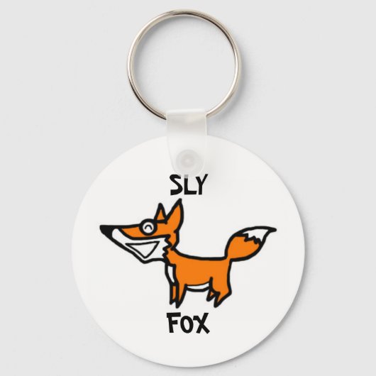 SLY FOX SCHLÜSSELANHÄNGER (Vorderseite)