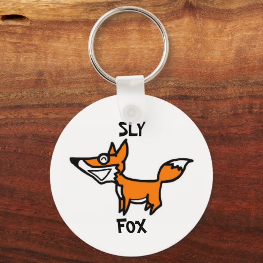 SLY FOX SCHLÜSSELANHÄNGER (Vorderseite)