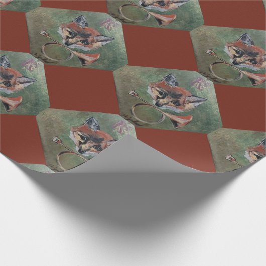 Sly Mr Fox Geschenkpapier (Ecke)