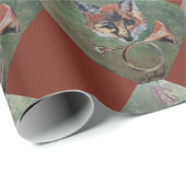Sly Mr Fox Geschenkpapier (Rolleneckpunkt)