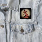 Sly Red Foxy Fox Button (Beispiel)