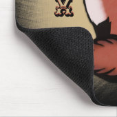 Sly Red Foxy Fox Mousepad (Ecke)