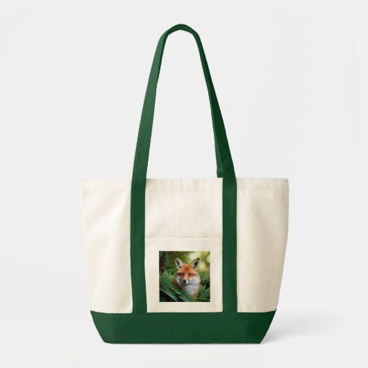 Sly the Orange Fox, Impulse Tote Bag Tragetasche (Vorne)