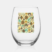 Slyterstarinu Weinglas Ohne Stiel (Vorderseite)