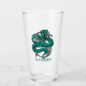 SLYTHERIN™ Crosshatched Emblem Glas (Vorderseite)