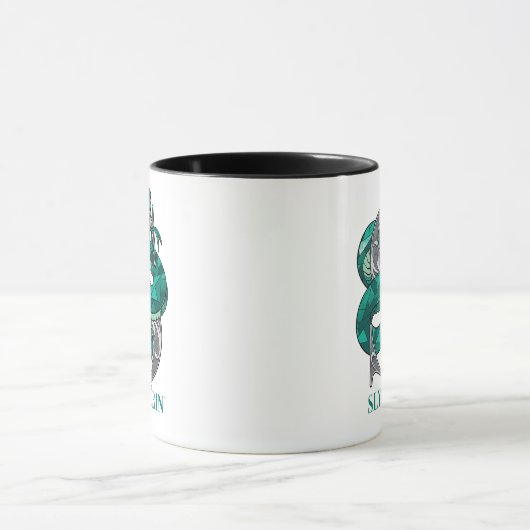 SLYTHERIN™ Crosshatched Emblem Tasse (Zentrum)