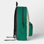 SLYTHERIN™ Green Snake House Pride Abzeichen Bedruckter Rucksack (Links)
