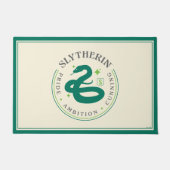 SLYTHERIN™ Green Snake House Pride Abzeichen Fußmatte (Vorderseite)