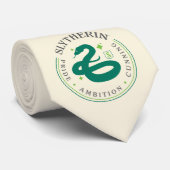 SLYTHERIN™ Green Snake House Pride Abzeichen Krawatte (Gerollt)