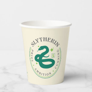 SLYTHERIN™ Green Snake House Pride Abzeichen Pappbecher