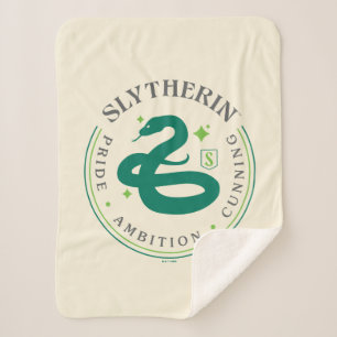 SLYTHERIN™ Green Snake House Pride Abzeichen Sherpadecke