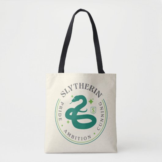 SLYTHERIN™ Green Snake House Pride Abzeichen Tasche (Vorderseite)