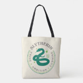 SLYTHERIN™ Green Snake House Pride Abzeichen Tasche (Rückseite)