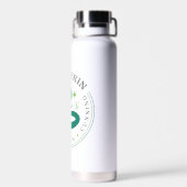 SLYTHERIN™ Green Snake House Pride Abzeichen Trinkflasche (Rückseite)