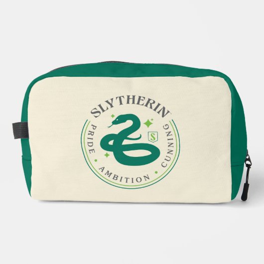 SLYTHERIN™ Green Snake House Pride Abzeichen Waschbeutel (Vorderseite)