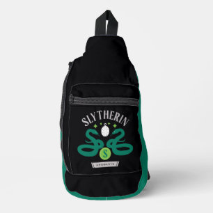SLYTHERIN™ Haus Doppel-Schlangen-Anhänger Grafik Crossbody Bag