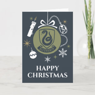 SLYTHERIN™ Holiday Bauble Graphic Feiertagskarte