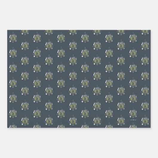 SLYTHERIN™ Holiday Bauble Graphic Geschenkpapier Set (Vorderseite)