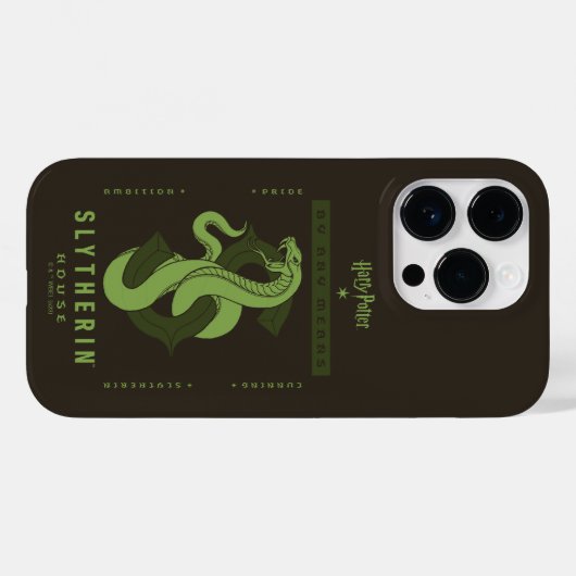 SLYTHERIN™ House auf jeden Fall Case-Mate iPhone Hülle (Rückseite (Horizontal))