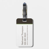 SLYTHERIN™ House auf jeden Fall Gepäckanhänger (Rückseite vertikal)