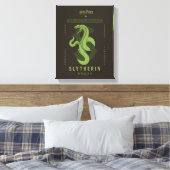 SLYTHERIN™ House auf jeden Fall Leinwanddruck (Insitu (Schlafzimmer))