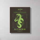SLYTHERIN™ House auf jeden Fall Leinwanddruck (Vorderseite)