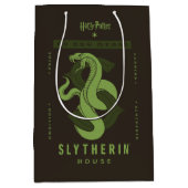 SLYTHERIN™ House auf jeden Fall Mittlere Geschenktüte (Vorderseite)