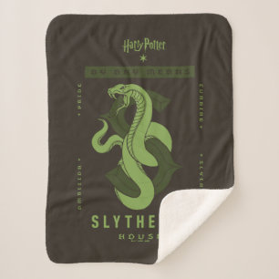 SLYTHERIN™ House auf jeden Fall Sherpadecke