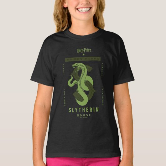 SLYTHERIN™ House auf jeden Fall T-Shirt (Vorderseite)