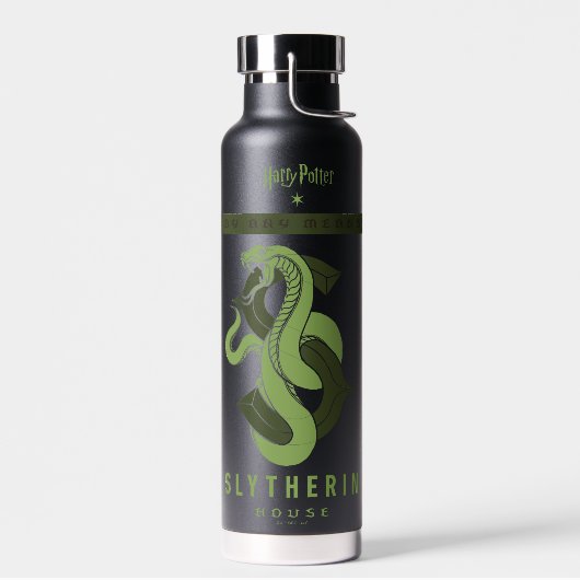 SLYTHERIN™ House auf jeden Fall Trinkflasche (Links)