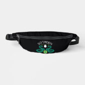 SLYTHERIN™ House Double Snake Locket Graphic Bauchtasche (Vorderseite)