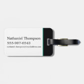 SLYTHERIN™ House Double Snake Locket Graphic Gepäckanhänger (Rückseite horizontal)