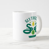 SLYTHERIN™ House Double Snake Locket Graphic Jumbo-Tasse (Vorderseite Rechts)