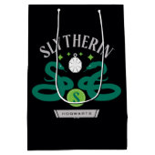 SLYTHERIN™ House Double Snake Locket Graphic Mittlere Geschenktüte (Rückseite)