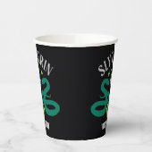 SLYTHERIN™ House Double Snake Locket Graphic Pappbecher (Links)