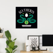 SLYTHERIN™ House Double Snake Locket Graphic Poster (Heimbüro)