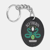SLYTHERIN™ House Double Snake Locket Graphic Schlüsselanhänger (Vorderseite links)