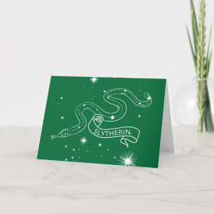 SLYTHERIN™ Konstellation Graphic Feiertagskarte