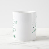 SLYTHERIN™-Konstellationsgrafik Jumbo-Tasse (Vorderseite)