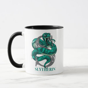 SLYTHERIN™ Kreuzschraffiertes Emblem Tasse