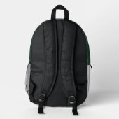 SLYTHERIN™ Präfektes Abzeichen Bedruckter Rucksack (Rückseite)