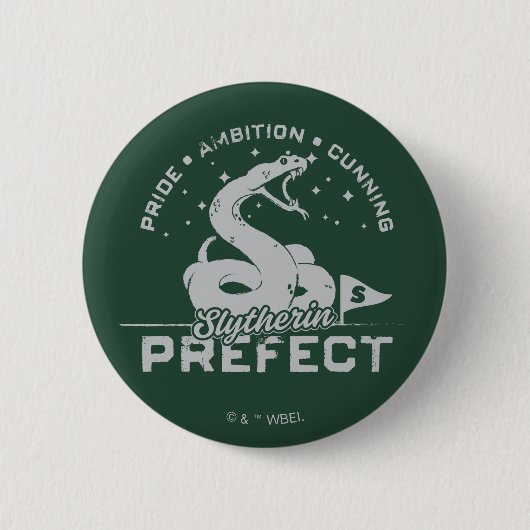 SLYTHERIN™ Präfektes Abzeichen Button (Vorderseite)