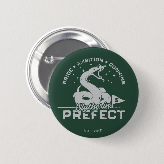 SLYTHERIN™ Präfektes Abzeichen Button (Vorne & Hinten)