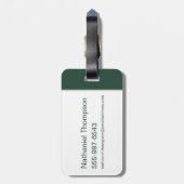 SLYTHERIN™ Präfektes Abzeichen Gepäckanhänger (Rückseite vertikal)