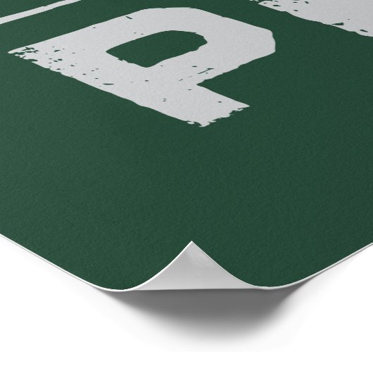 SLYTHERIN™ Präfektes Abzeichen Poster (Ecke)