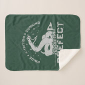 SLYTHERIN™ Präfektes Abzeichen Sherpadecke (Vorderseite (Horizontal))