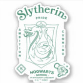 SLYTHERIN™ Pride Ambition Cunning Crest Aufkleber (Vorderseite)
