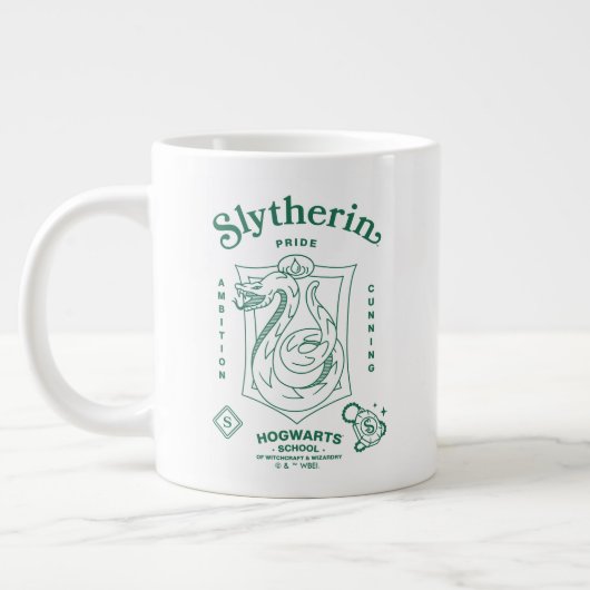 SLYTHERIN™ Pride Ambition Cunning Crest Jumbo-Tasse (Links)