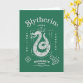 SLYTHERIN™ Pride Ambition Cunning Crest Karte (Gelbe Blume)